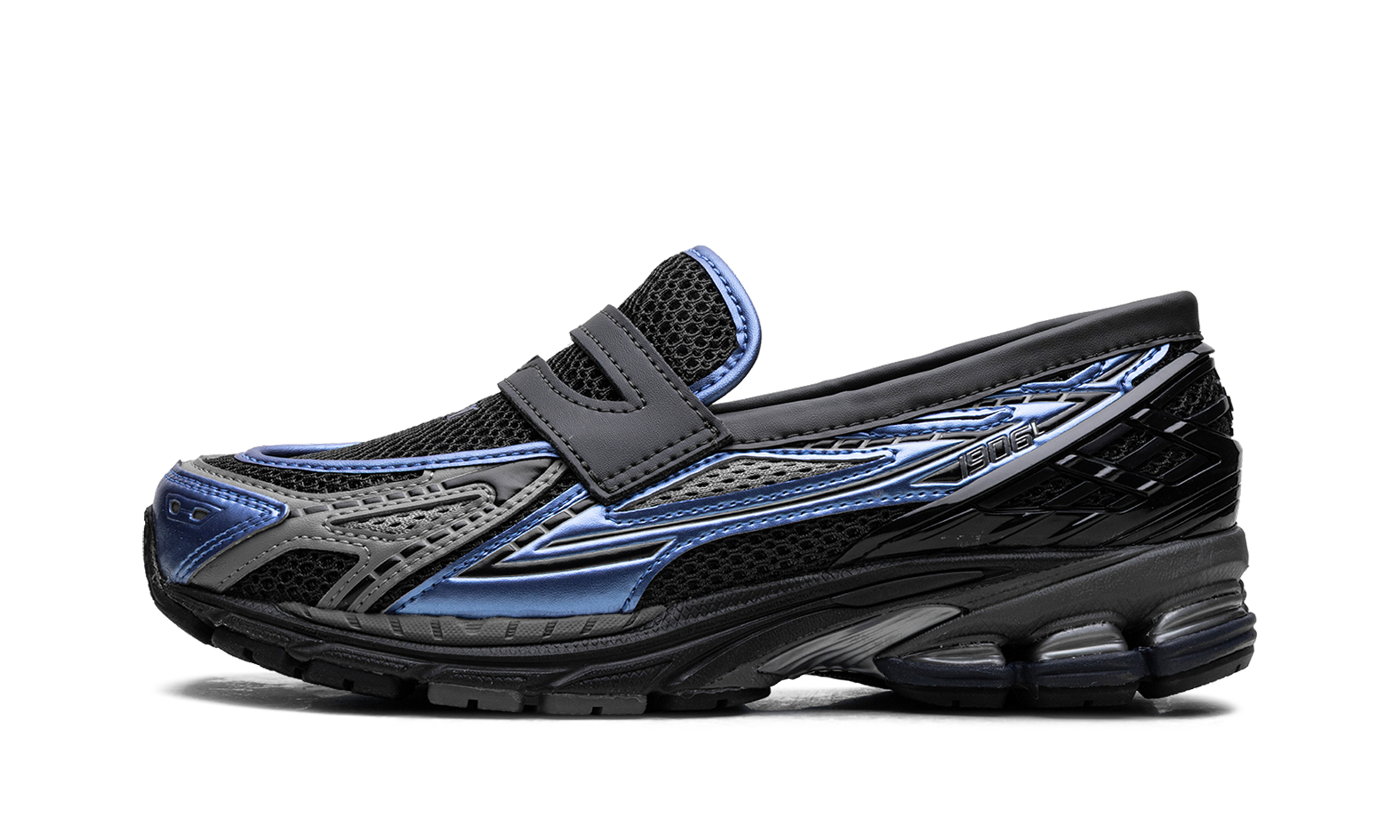 1906L "Black Cement / Blue Gemstone" U1906LAR