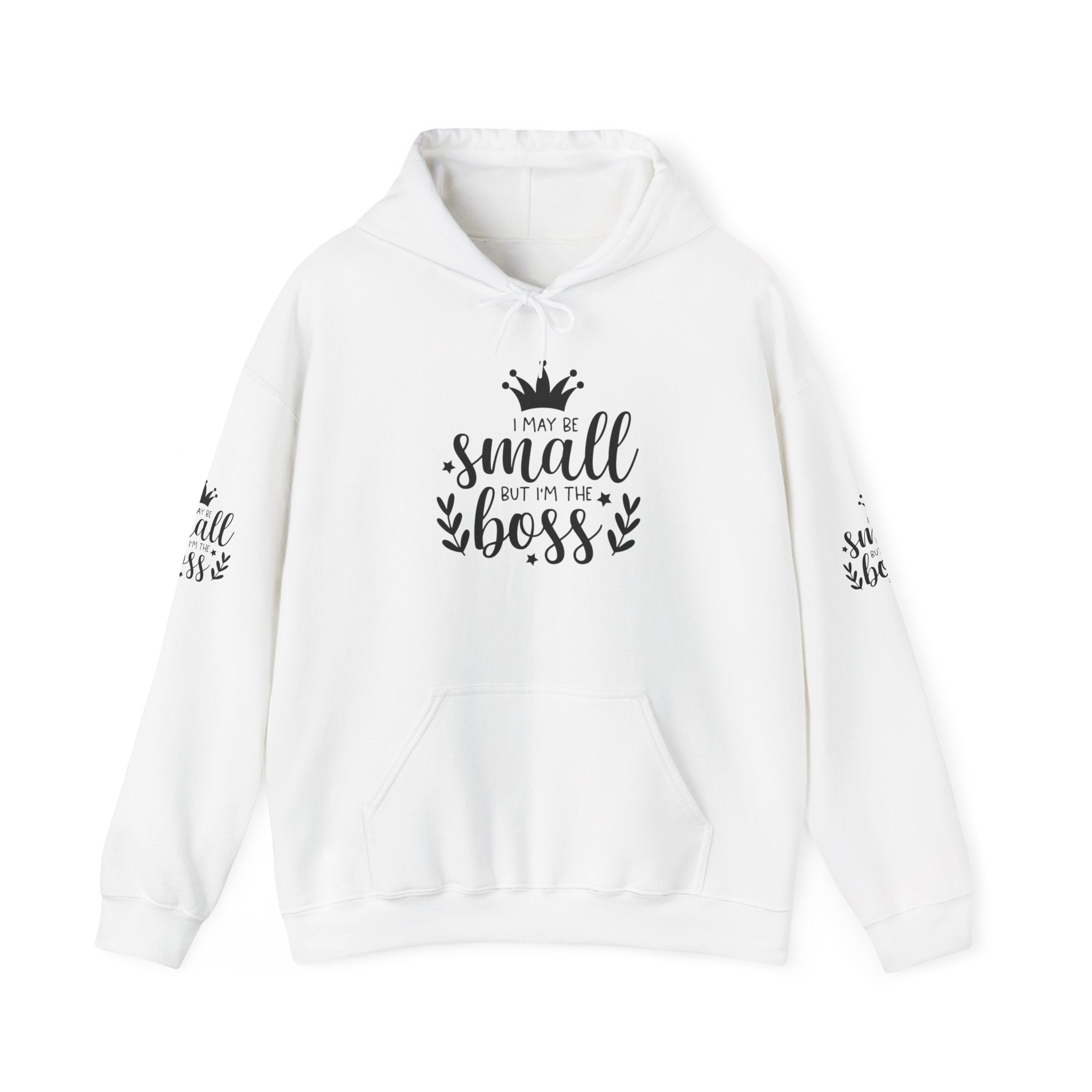 I May Be Small But I’m the Boss Kids Hoodie