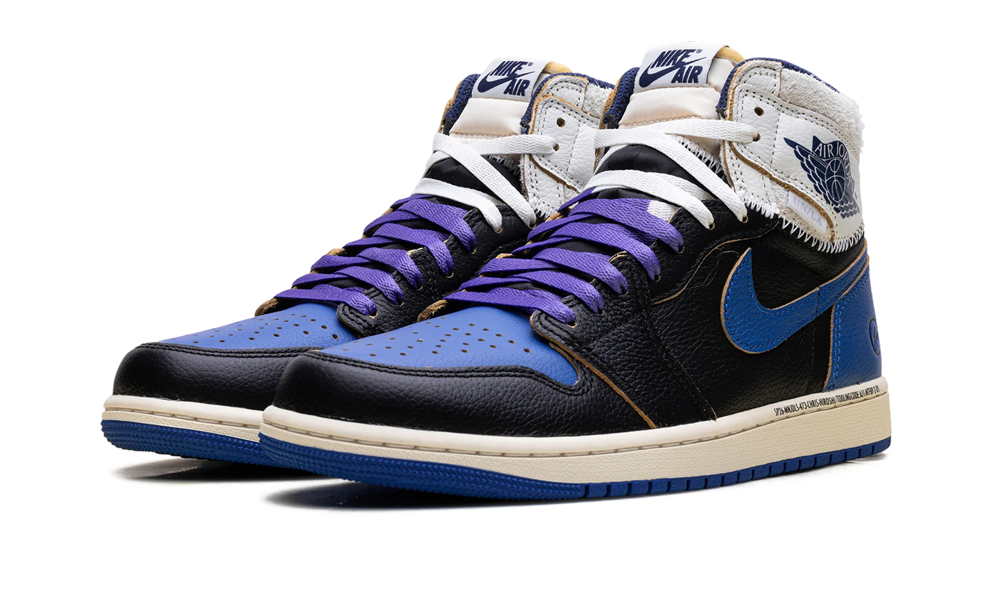 Air Jordan 1 "Fragment Design - Union LA - Royal" IO7847 001