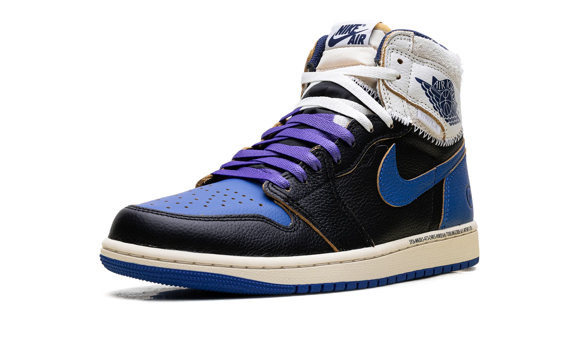 Air Jordan 1 "Fragment Design - Union LA - Royal" IO7847 001