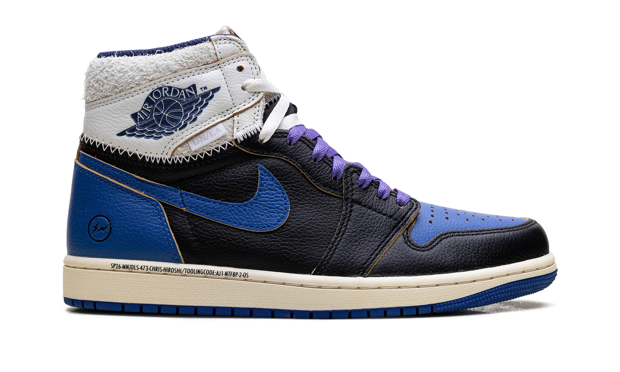 Air Jordan 1 "Fragment Design - Union LA - Royal" IO7847 001