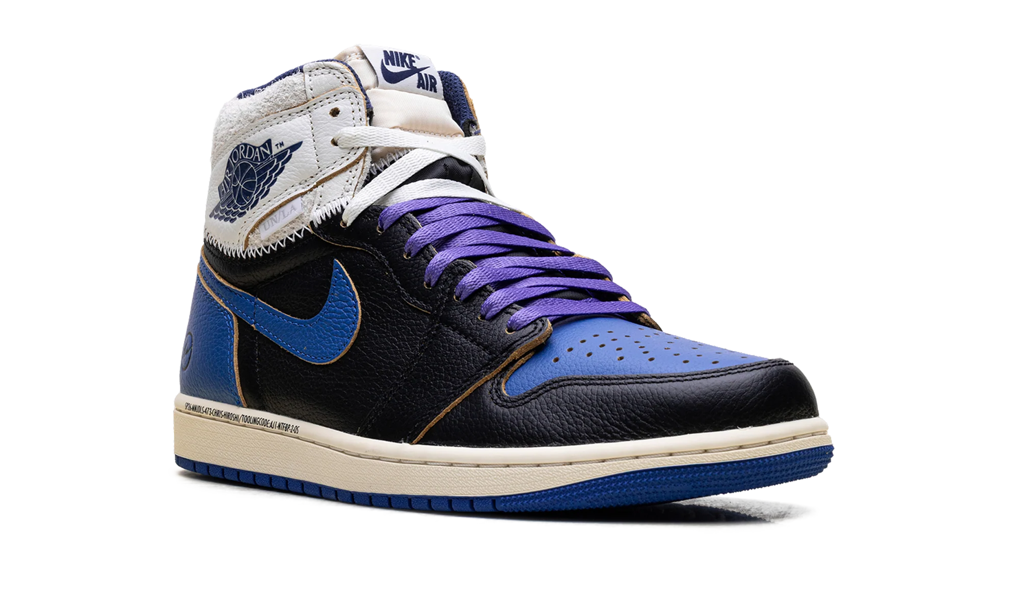 Air Jordan 1 "Fragment Design - Union LA - Royal" IO7847 001
