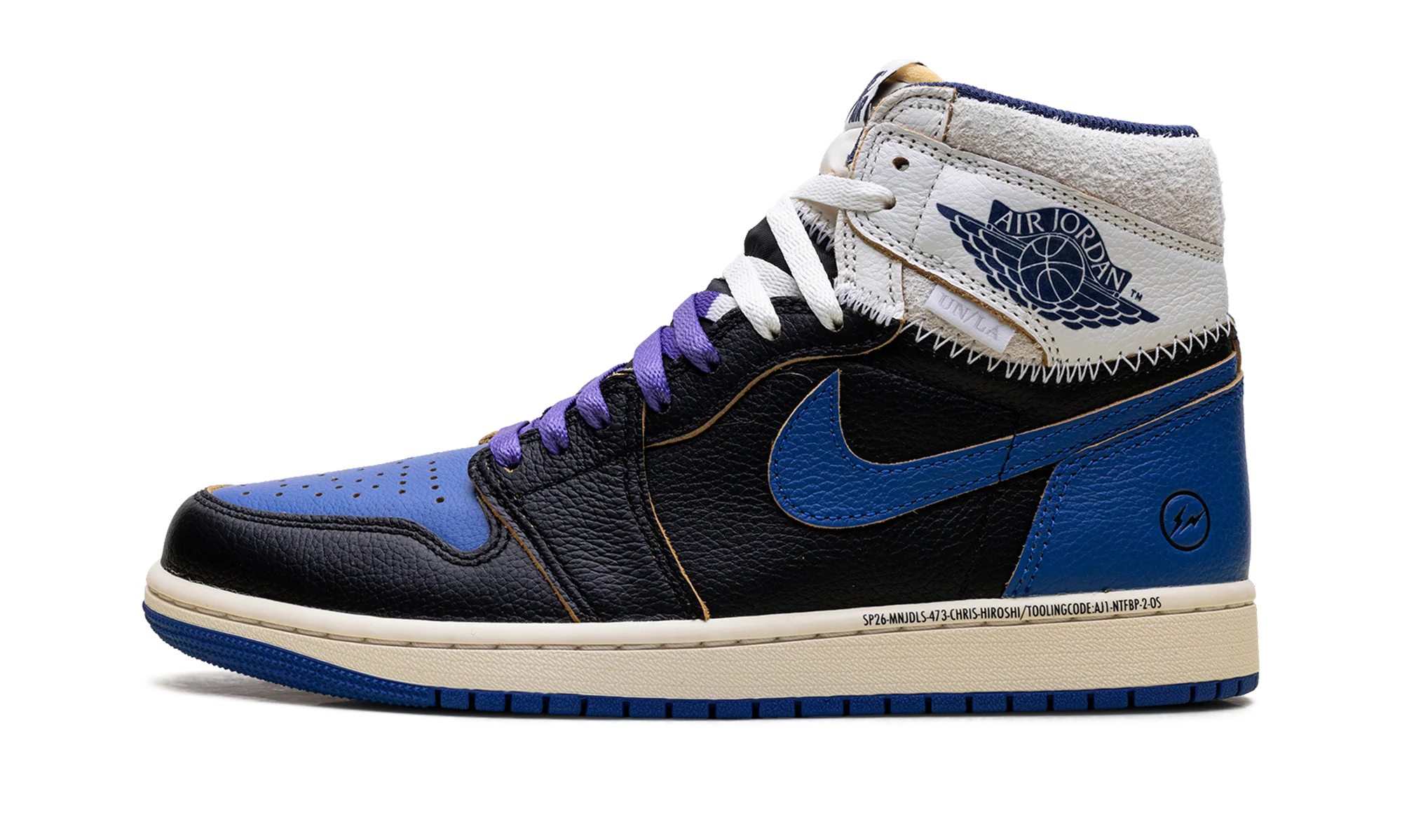 Air Jordan 1 "Fragment Design - Union LA - Royal" IO7847 001