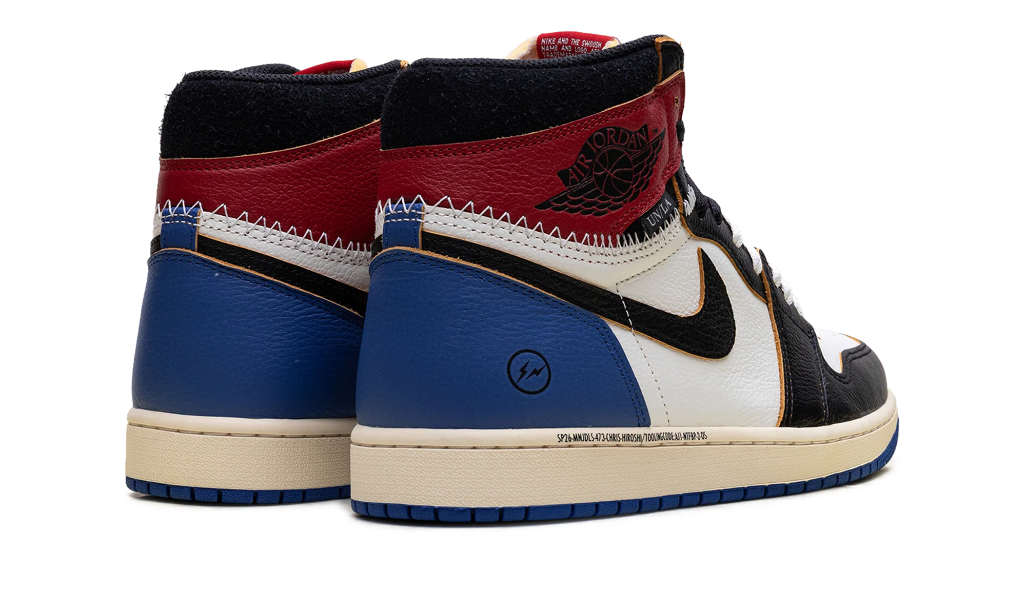 Air Jordan 1 "Fragment Design - Union LA - Varsity Red" IO7847 002