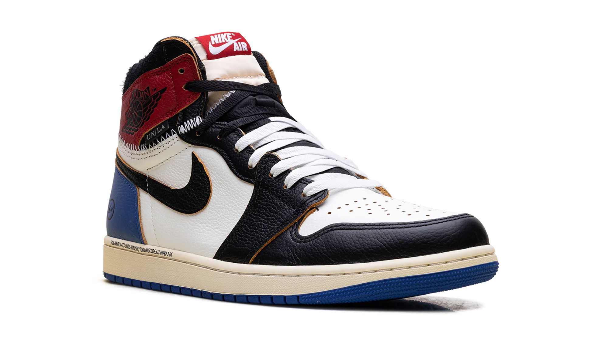 Air Jordan 1 "Fragment Design - Union LA - Varsity Red" IO7847 002