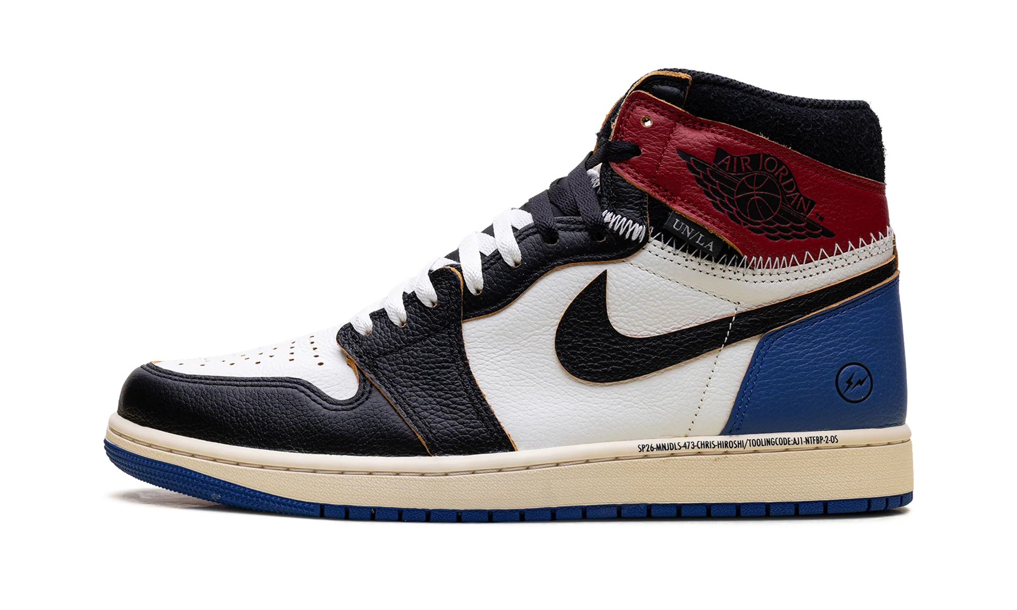 Air Jordan 1 "Fragment Design - Union LA - Varsity Red" IO7847 002