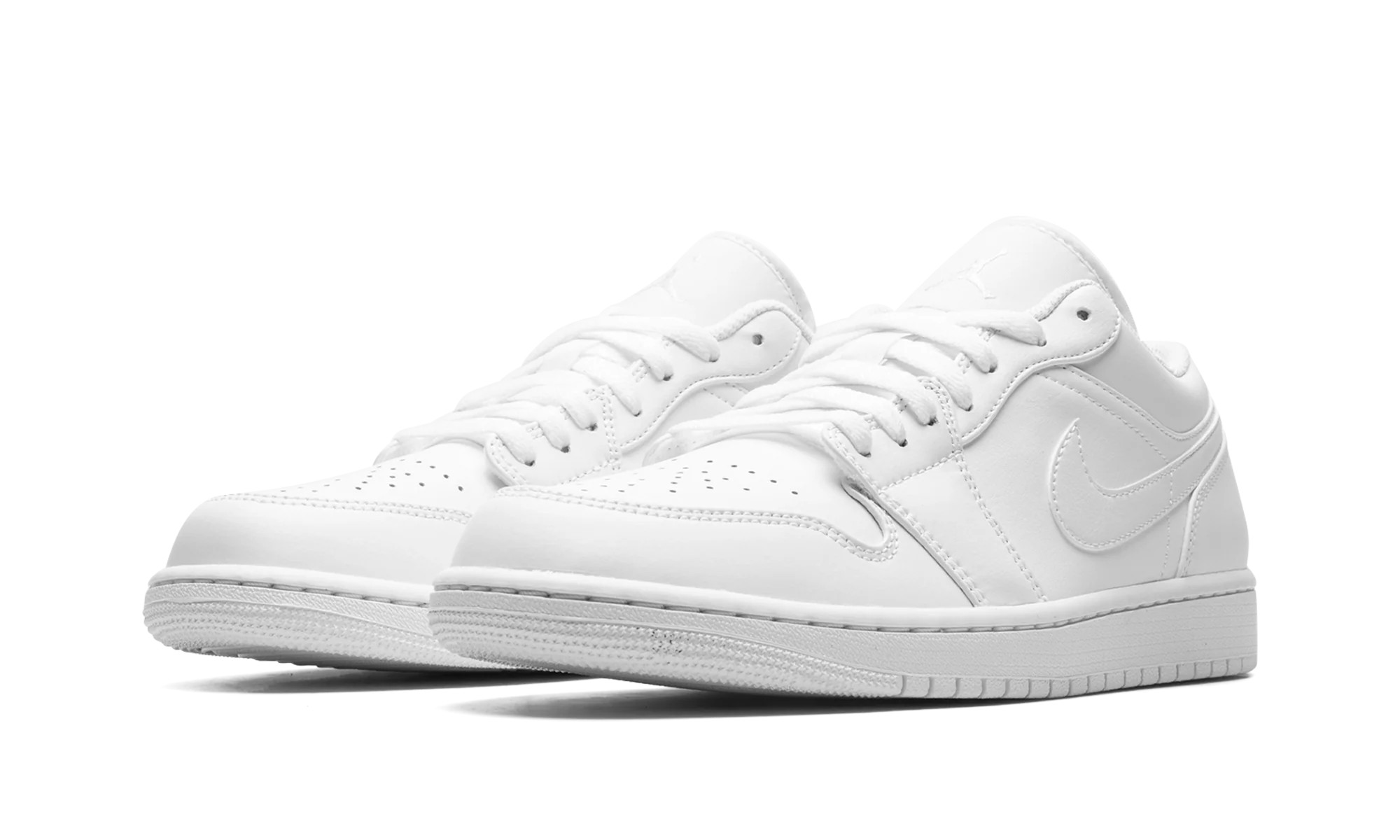 Air Jordan 1 Low "Triple White" 553558 136
