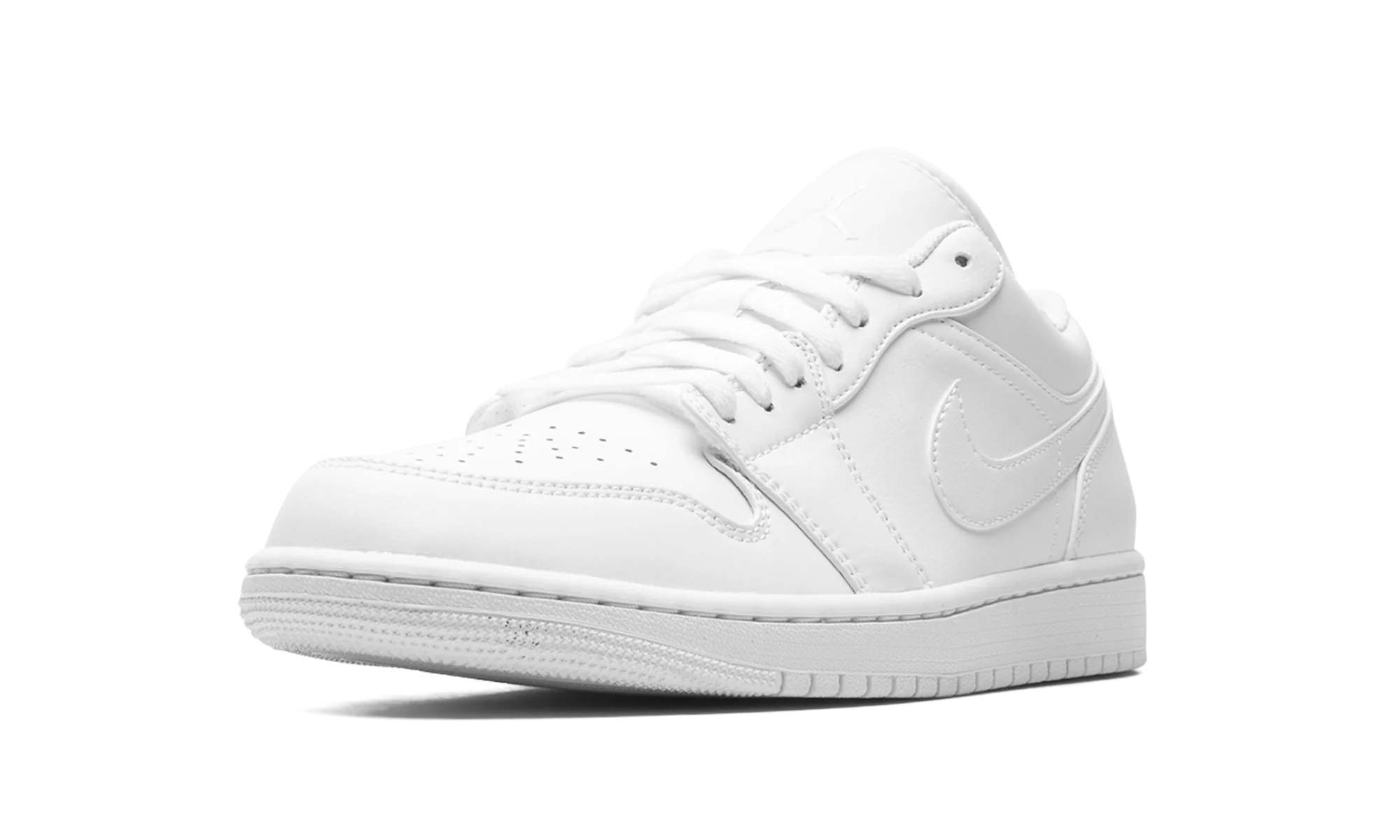 Air Jordan 1 Low "Triple White" 553558 136