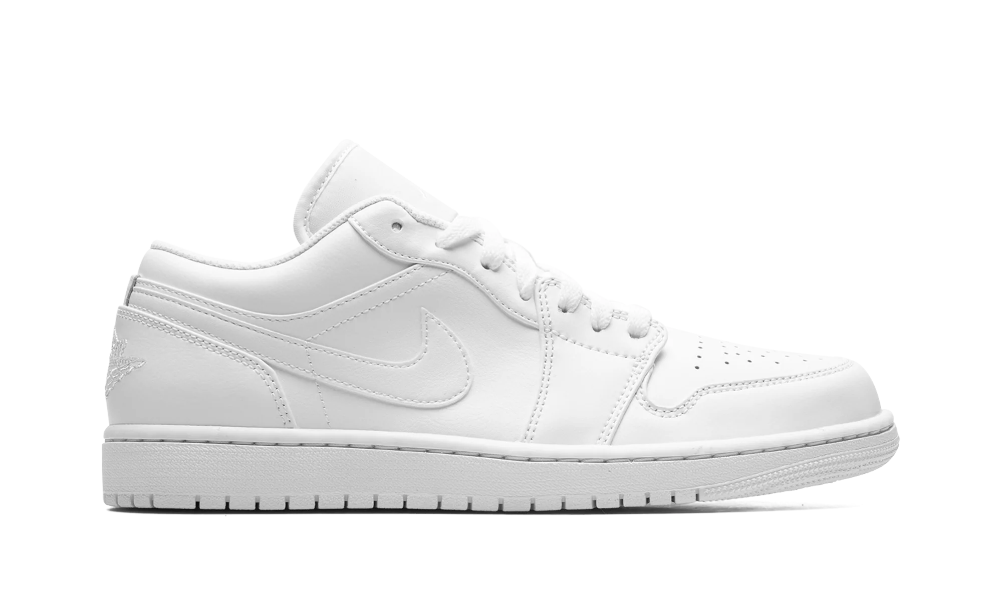 Air Jordan 1 Low "Triple White" 553558 136