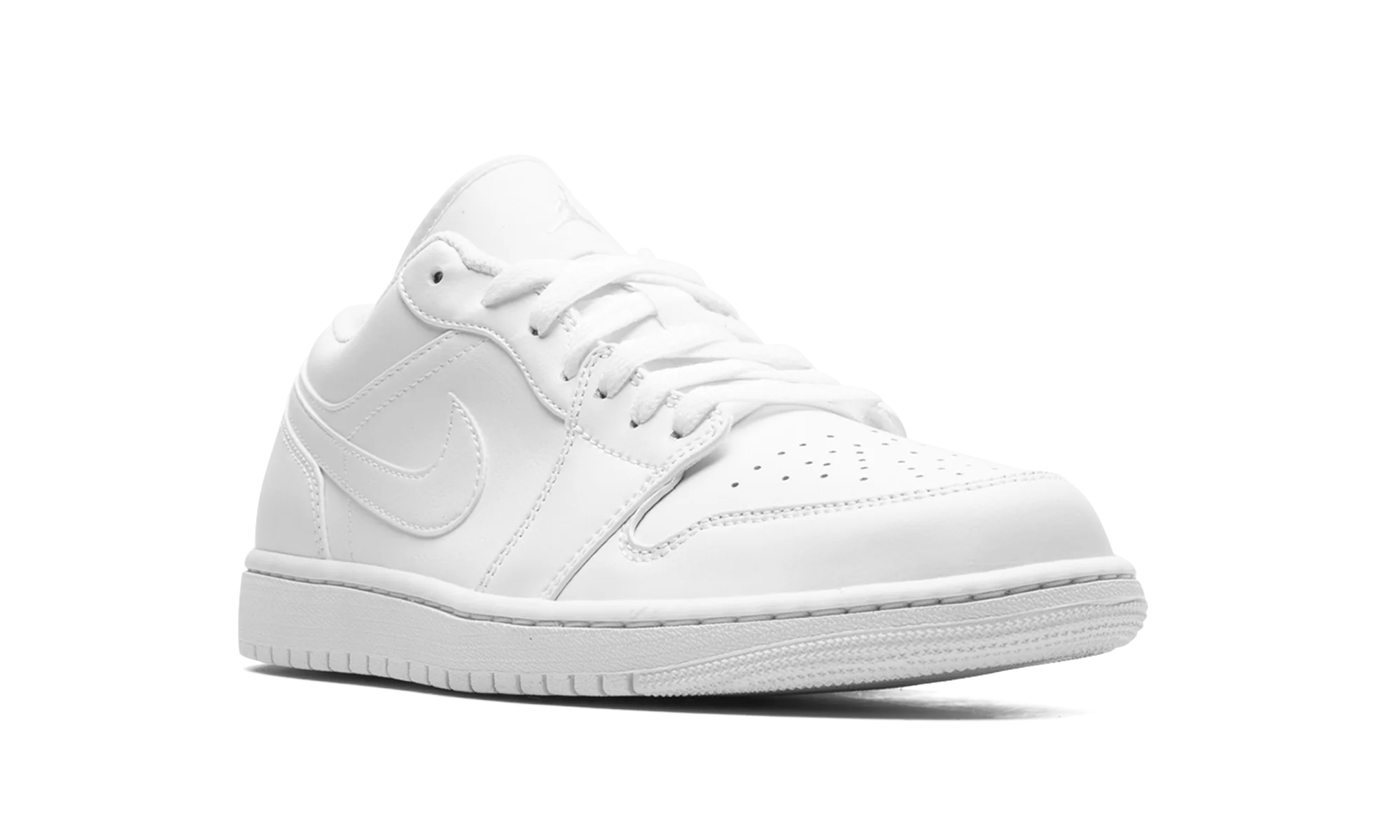 Air Jordan 1 Low "Triple White" 553558 136