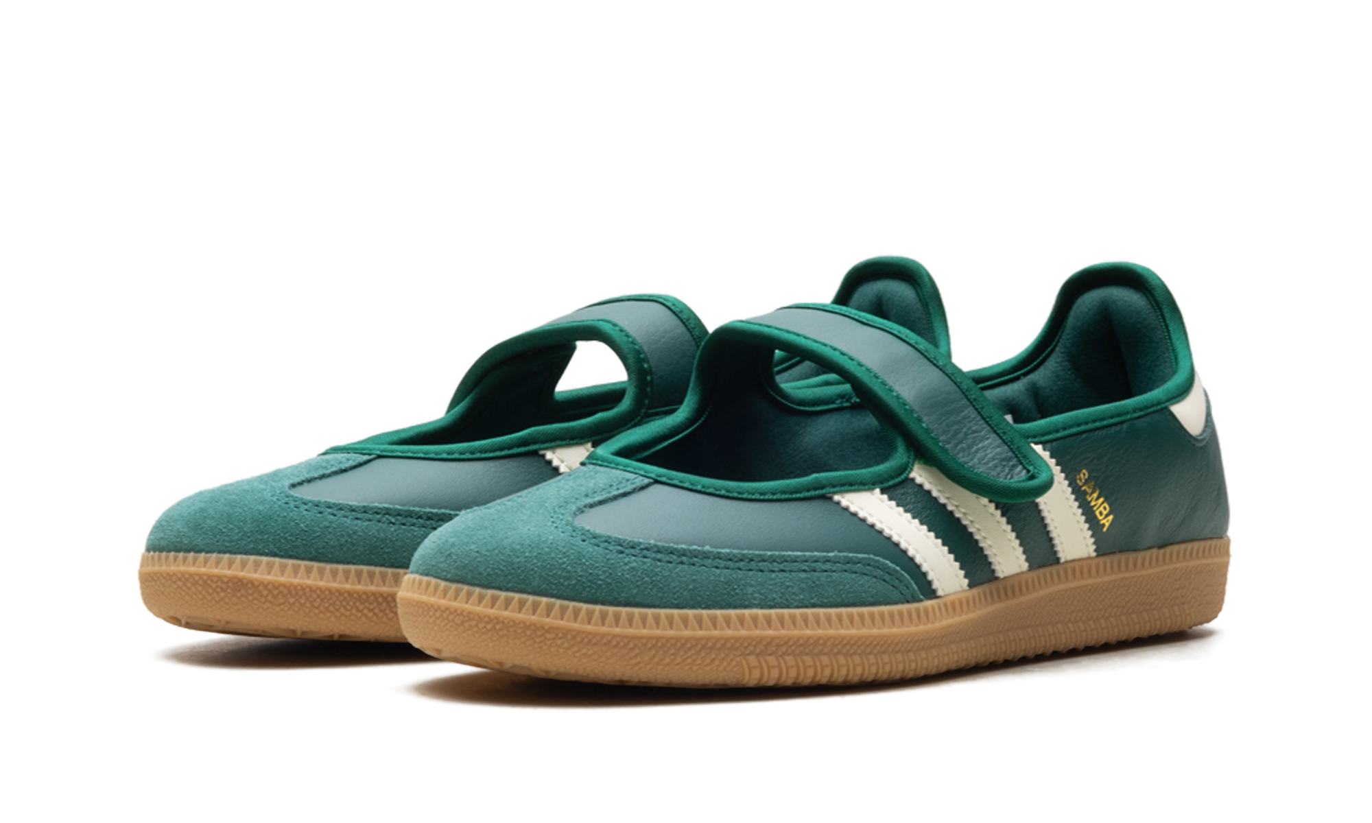 Samba Jane WMNS "Green White Gum" JR7340