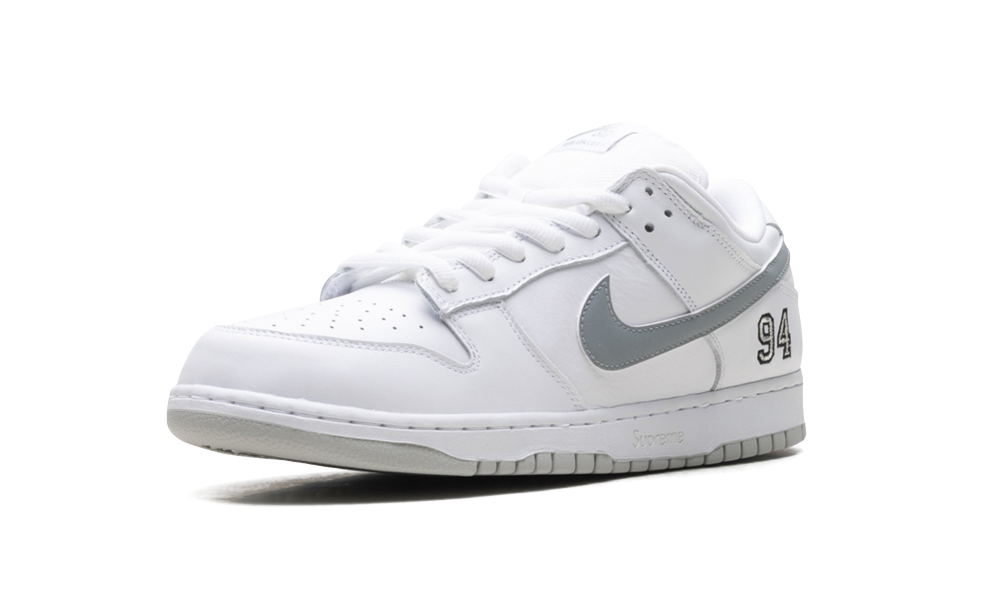 SB Dunk Low "Supreme - White" HQ8487 100
