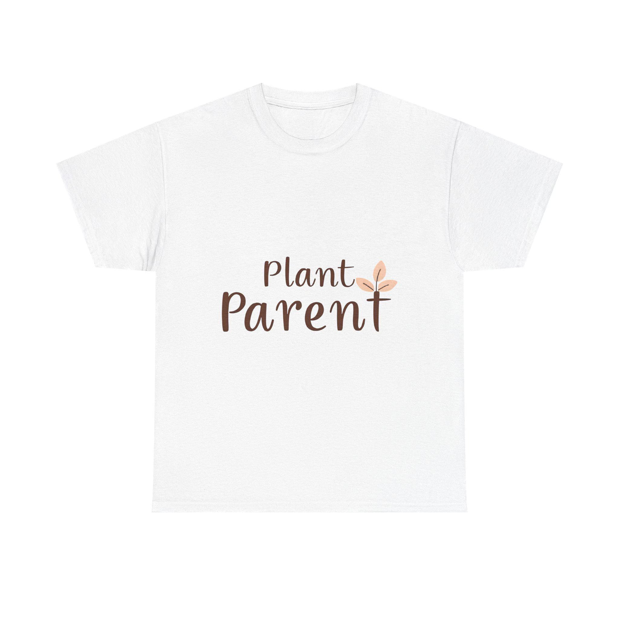 Plant Parent Unisex Cotton Tee Gift for Gardener, Nature Lover