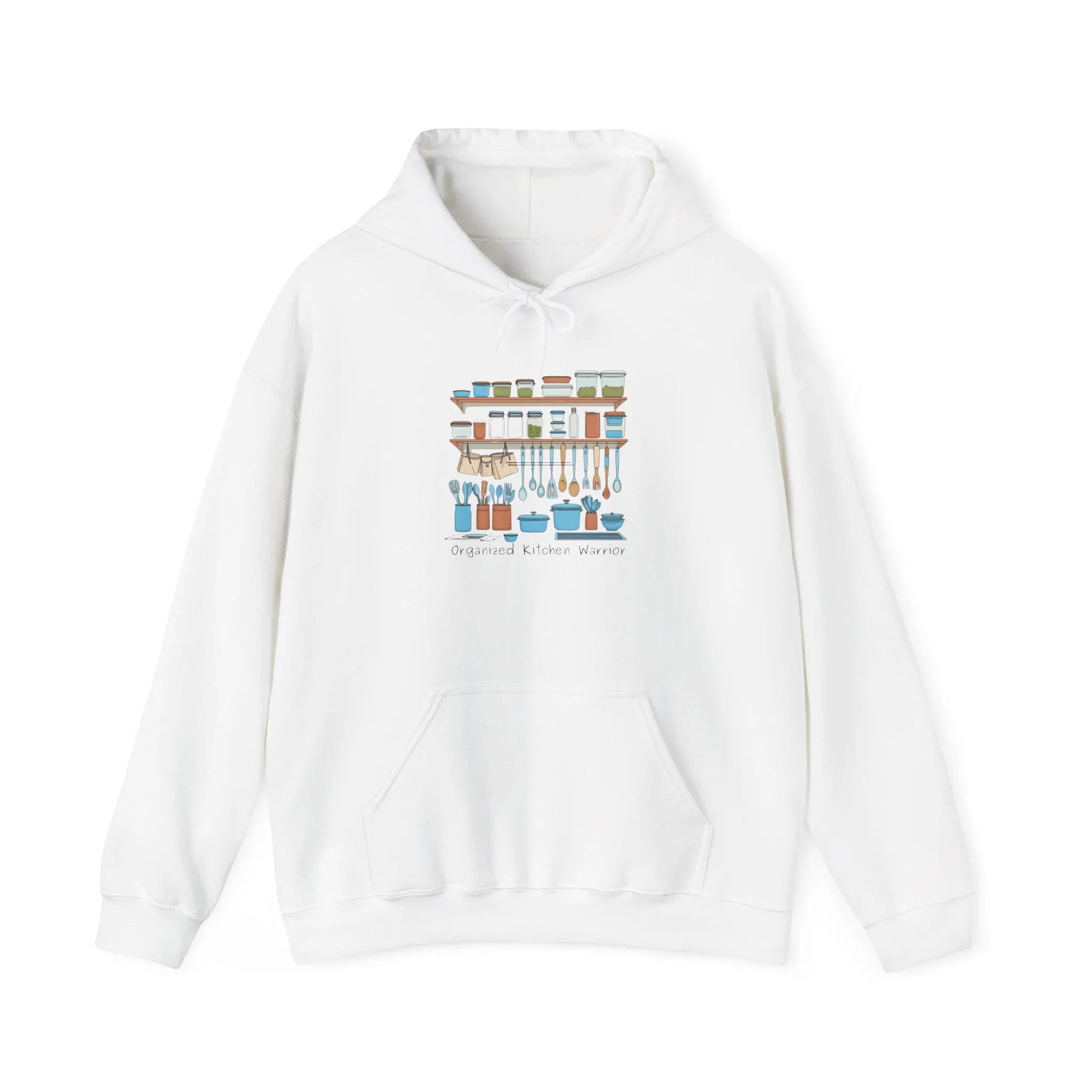 Organized Kitchen Warrior Hoodie Chef Gift, Foodie Apparel