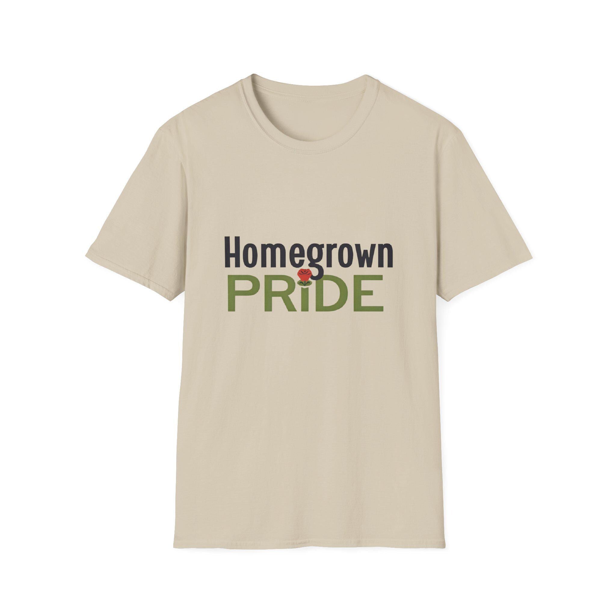Homegrown Pride Unisex T-Shirt Soft Cotton Comfort Tee
