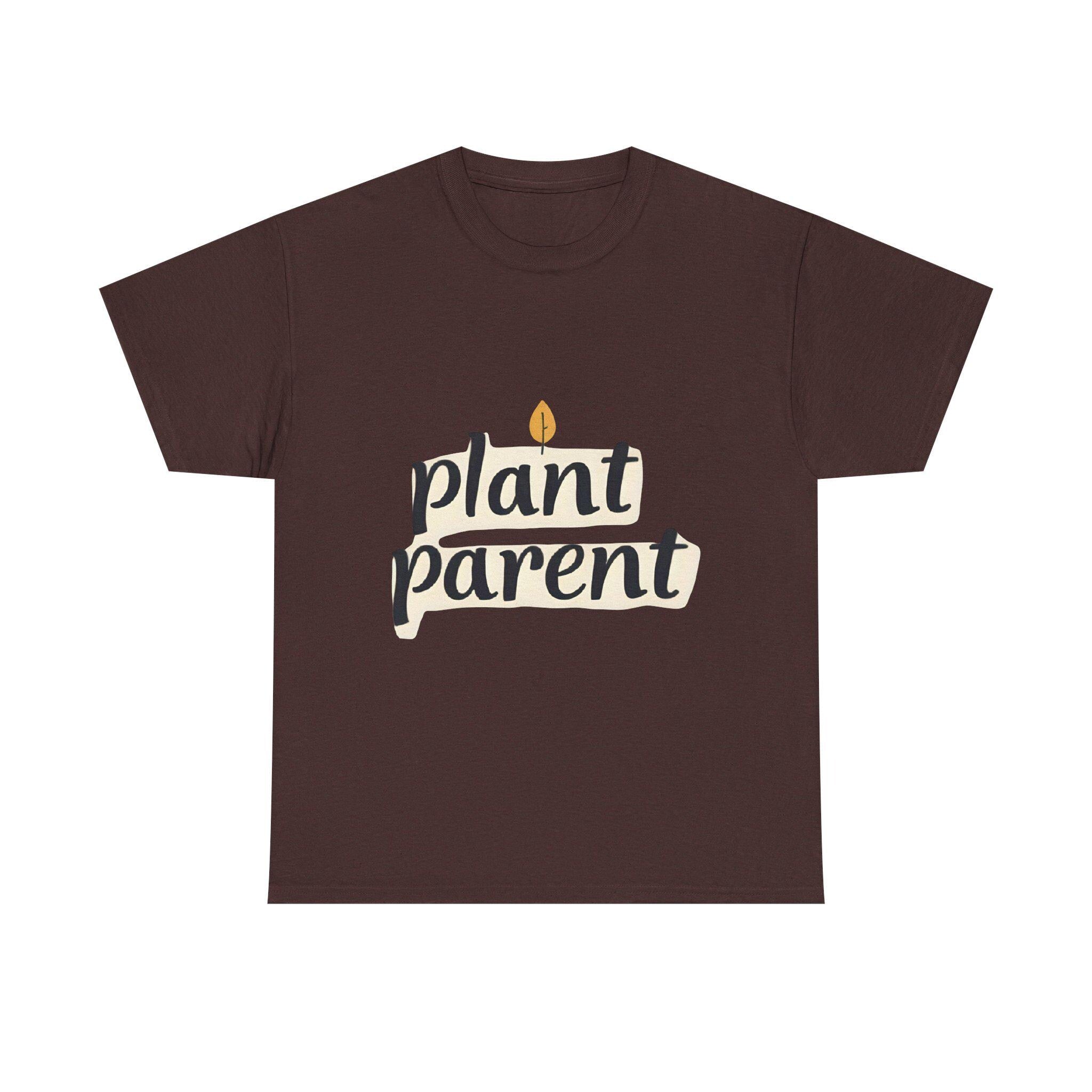 Plant Parent Unisex Cotton Tee Eco-Friendly Gift for Gardeners
