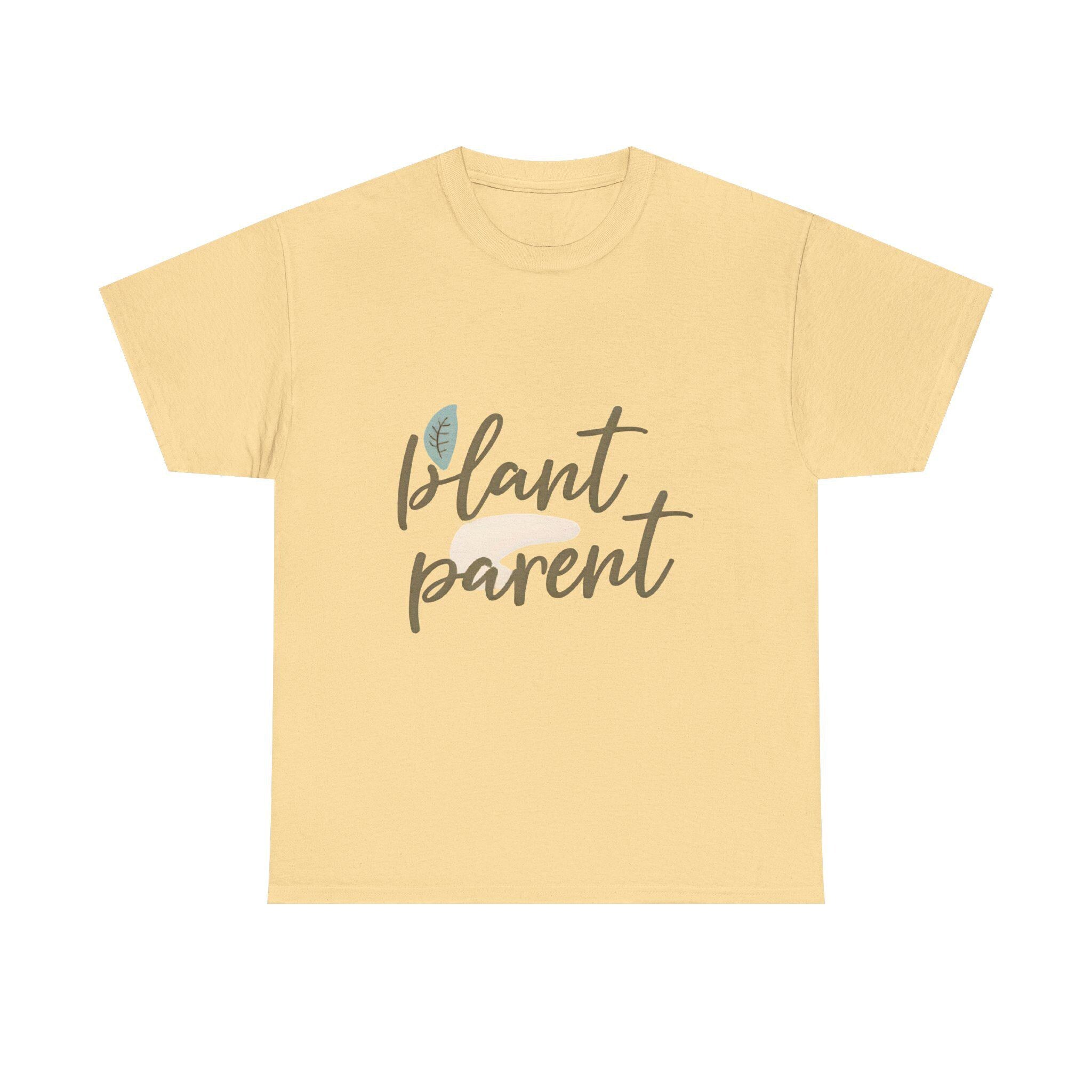 Plant Parent Tee Eco-Friendly Cotton Shirt for Plant Lovers