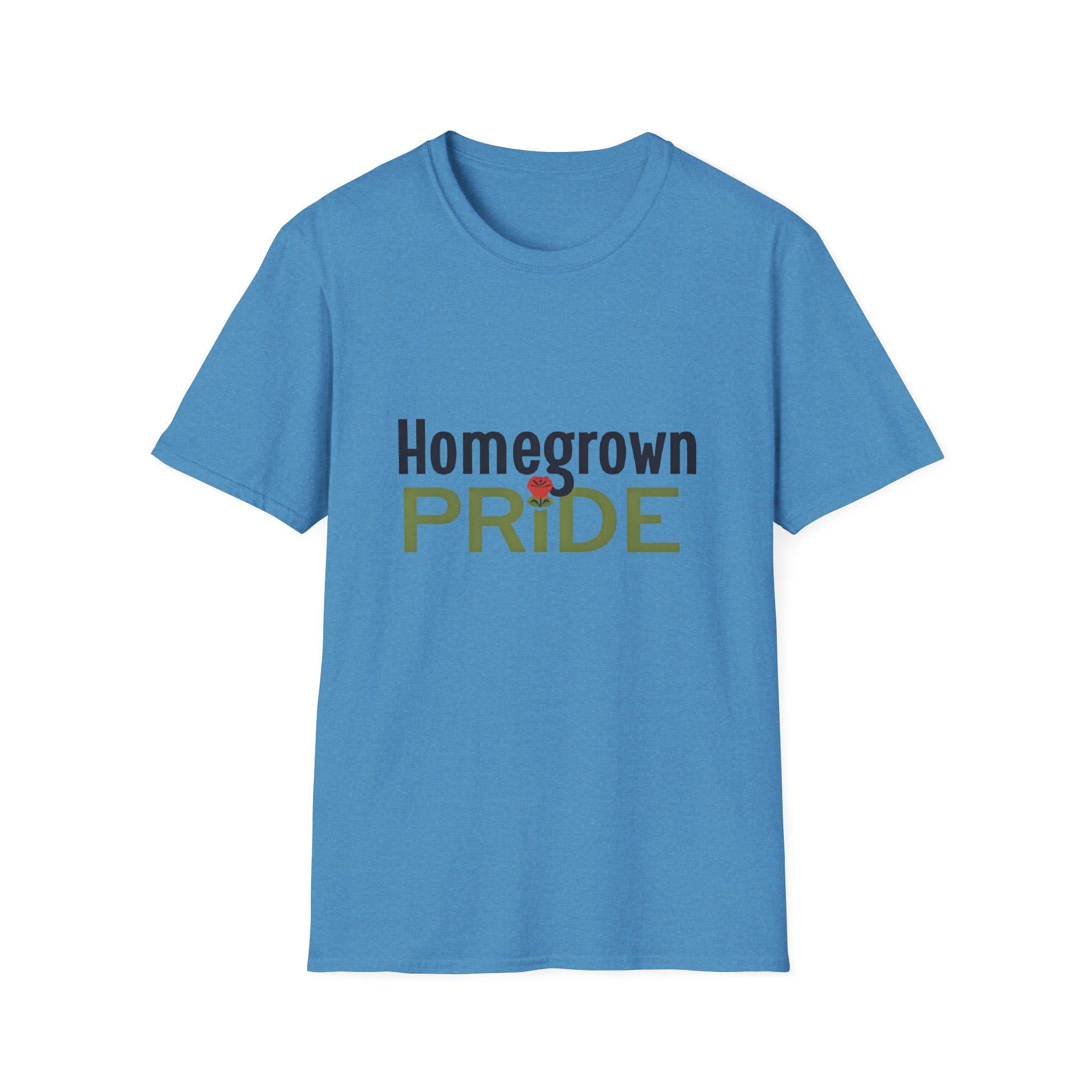 Homegrown Pride Unisex T-Shirt Soft Cotton Comfort Tee