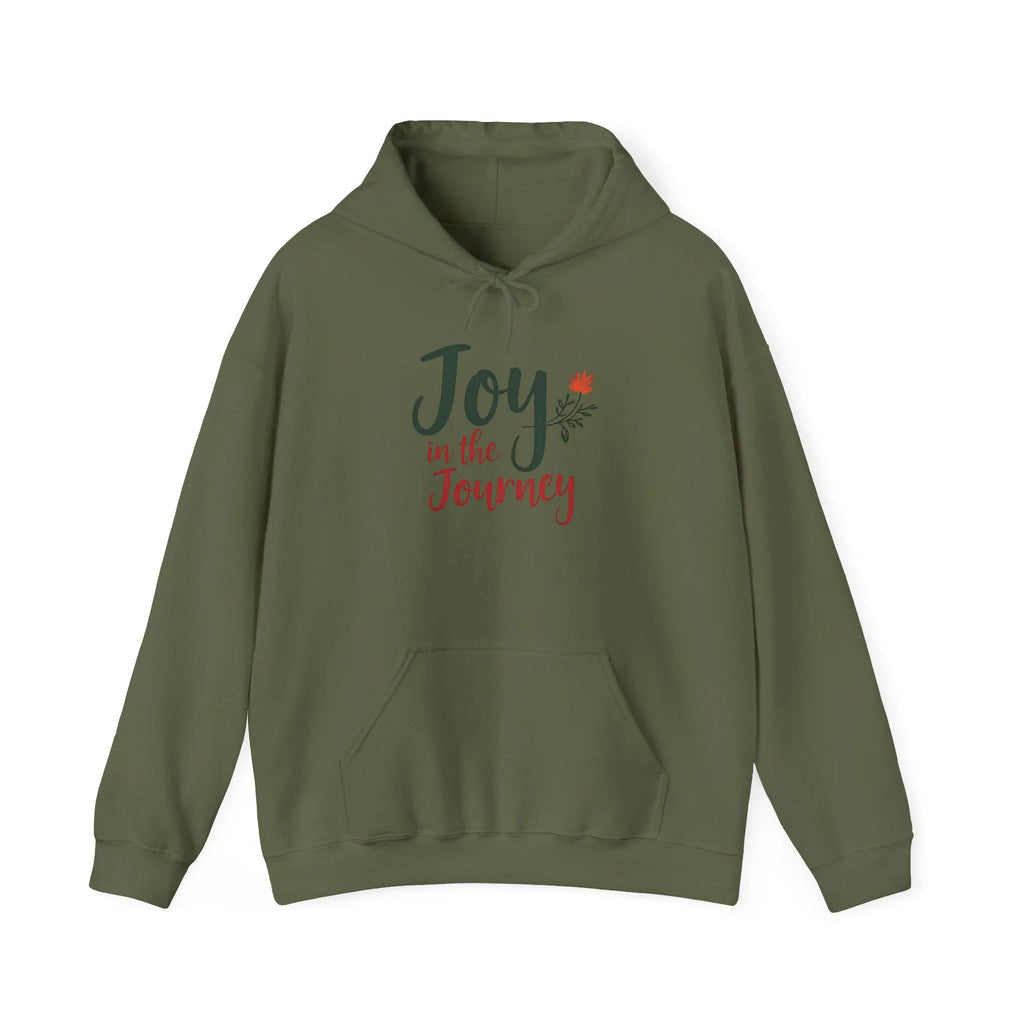 Motivational Hooded Joyful Journey Unisex Hoodie