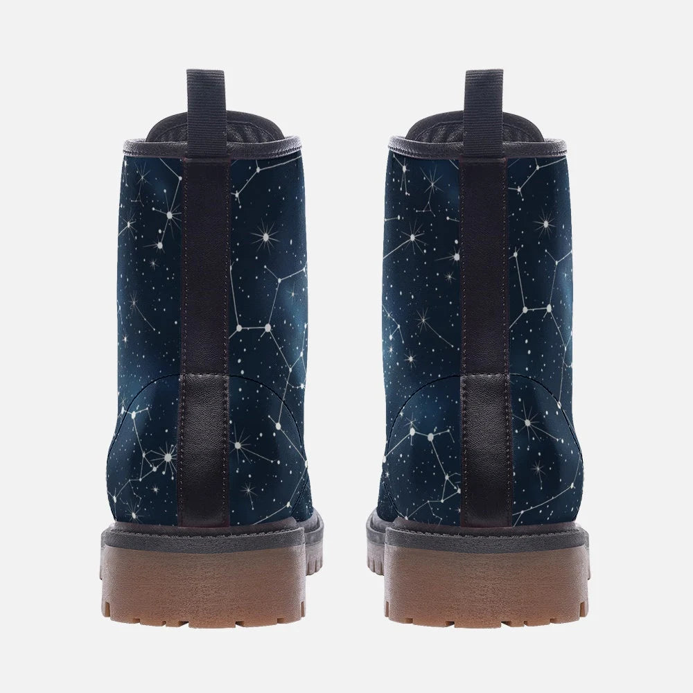 Constellations Vegan Leather Boots
