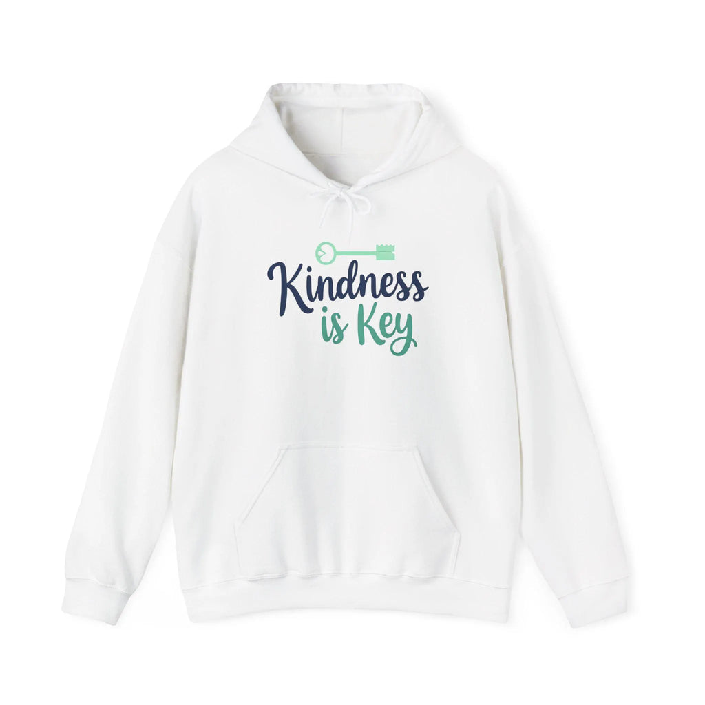 Kindness is Key Hoodie Cozy Unisex , Inspirational Apparel