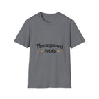 Homegrown Pride T-Shirt Soft Cotton Unisex Tee for Gardeners