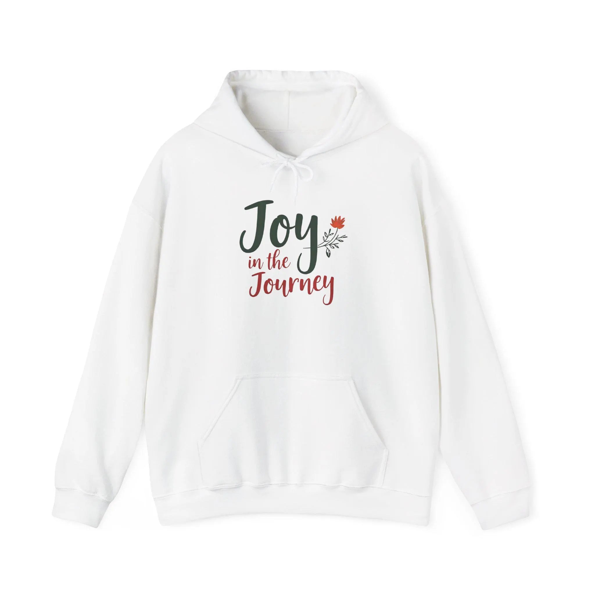 Motivational Hooded Joyful Journey Unisex Hoodie