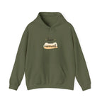 Cozy Unisex Hoodie Live in the Moment - Cotton/Polyester Blend