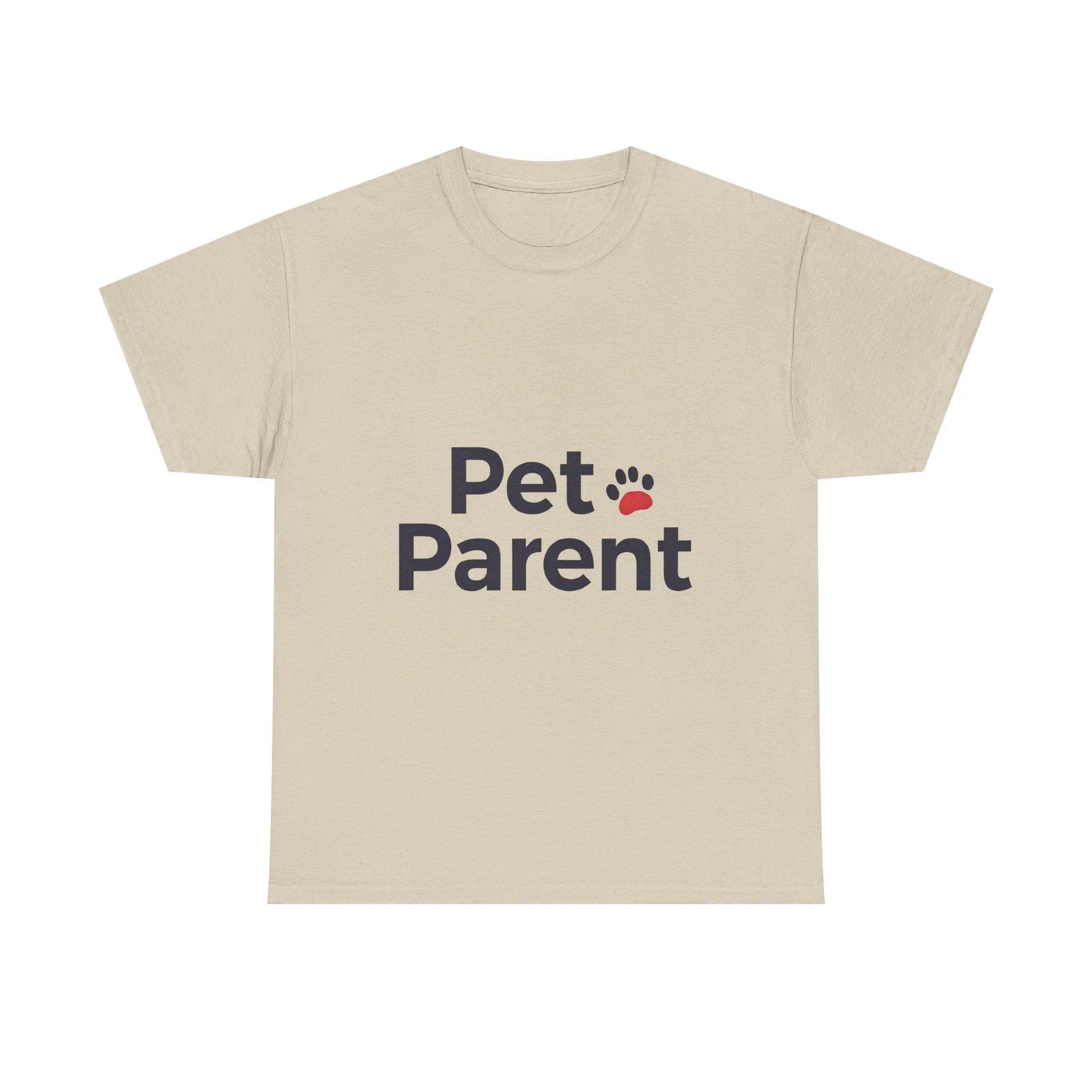 Funny Pet Parent Unisex Tee Comfortable Cotton Animal Lover Shirt