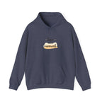 Cozy Unisex Hoodie Live in the Moment - Cotton/Polyester Blend