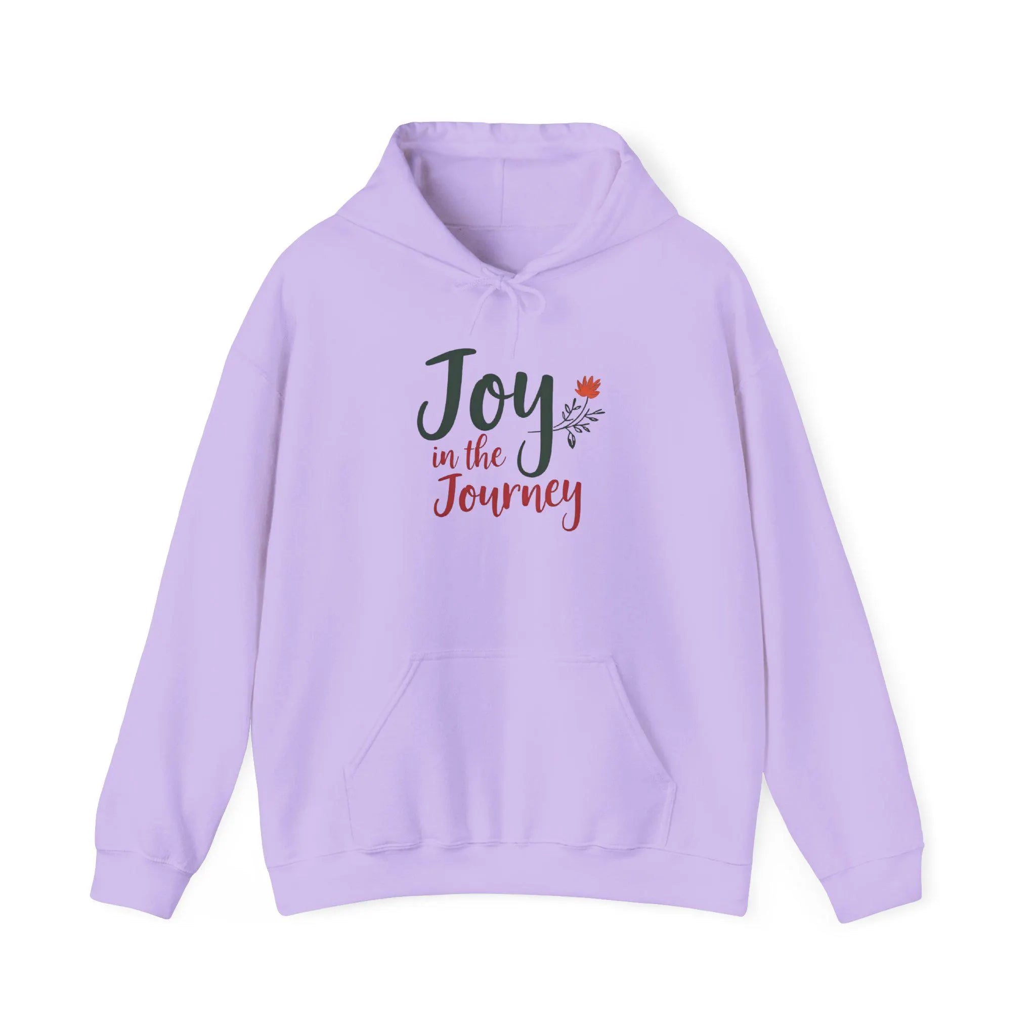 Motivational Hooded Joyful Journey Unisex Hoodie
