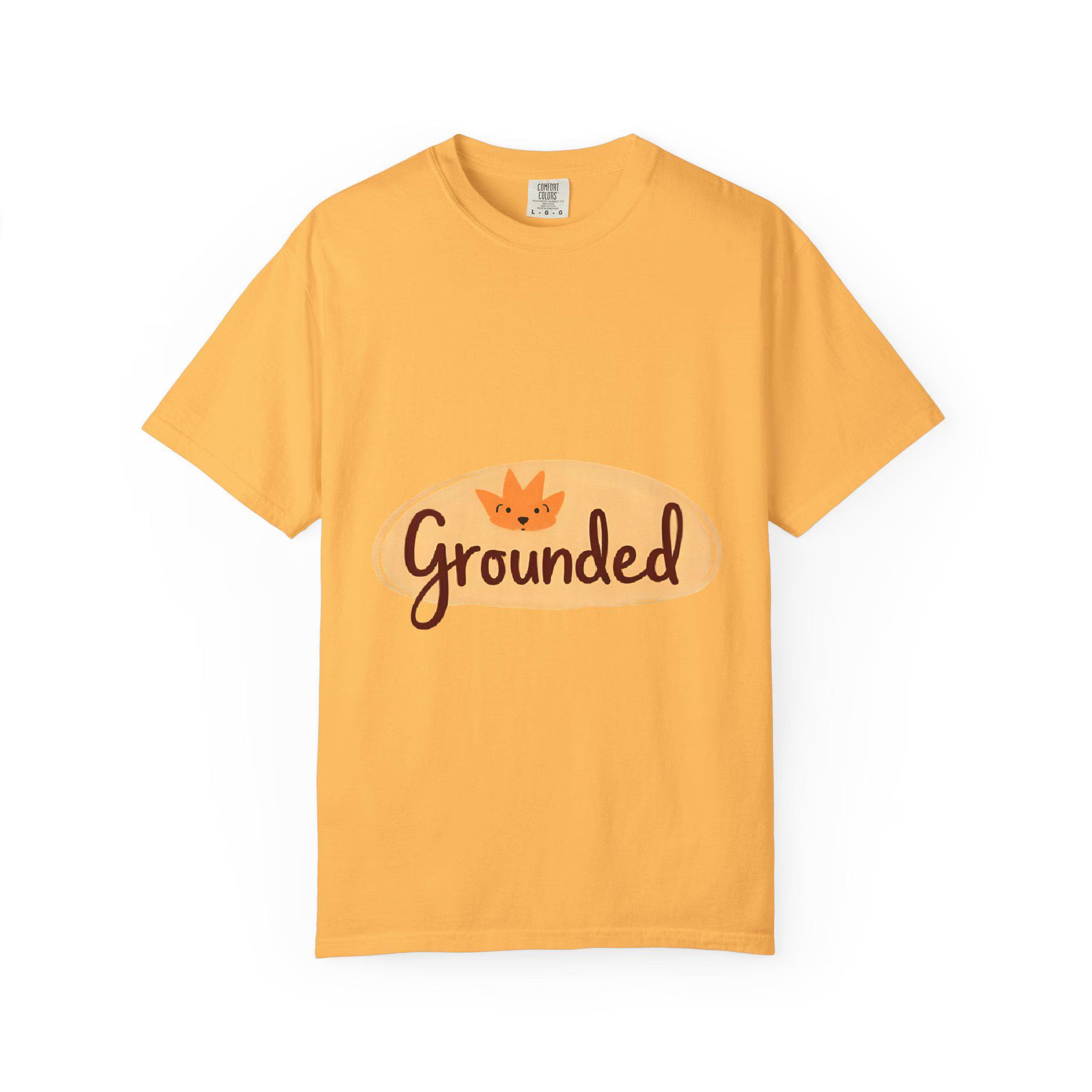 Grounded Graphic T-Shirt, Soft Garment-Dyed Unisex Tee