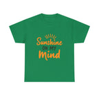 Sunshine on My Mind T-Shirt Unisex Heavy Cotton Tee, Summer Vibes