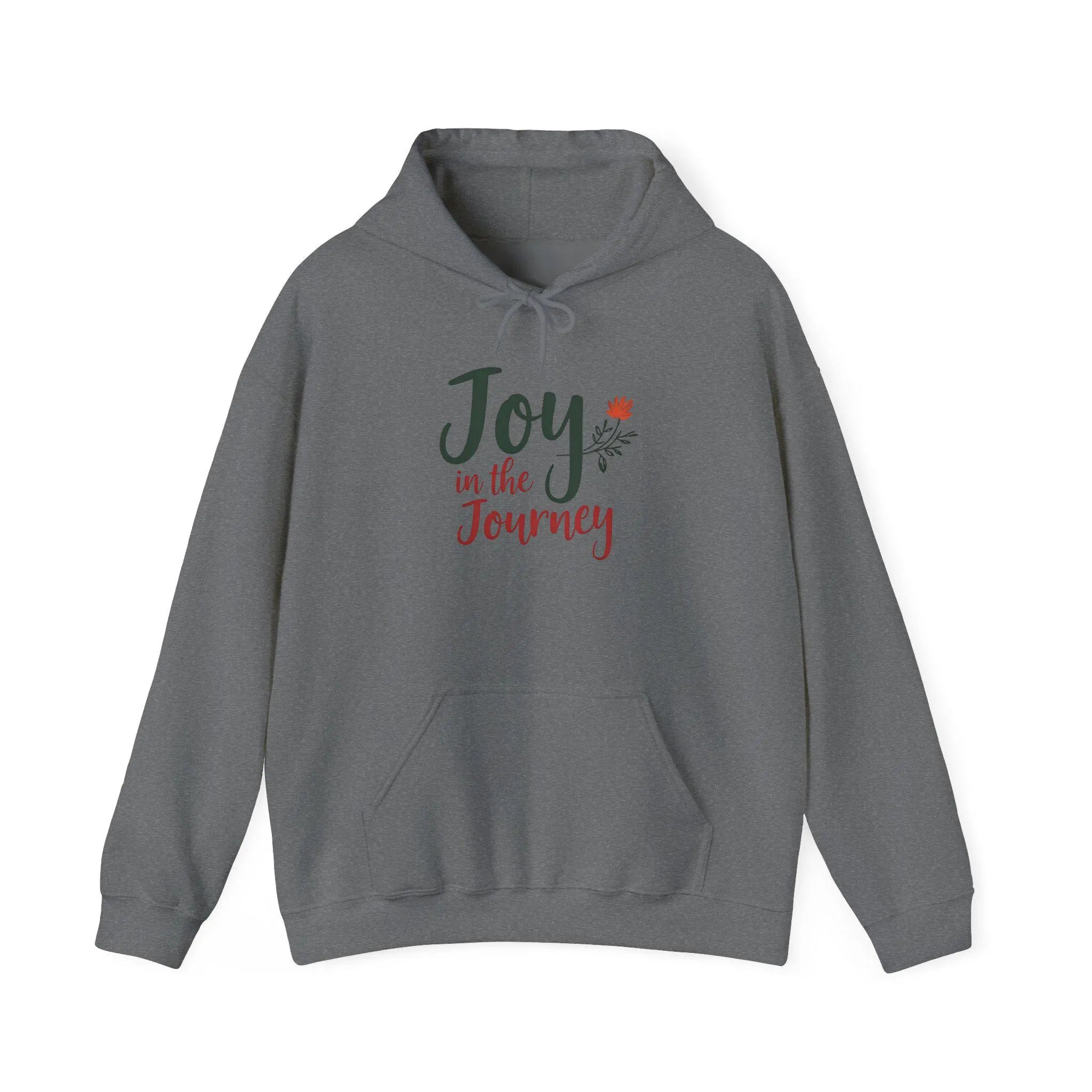 Motivational Hooded Joyful Journey Unisex Hoodie