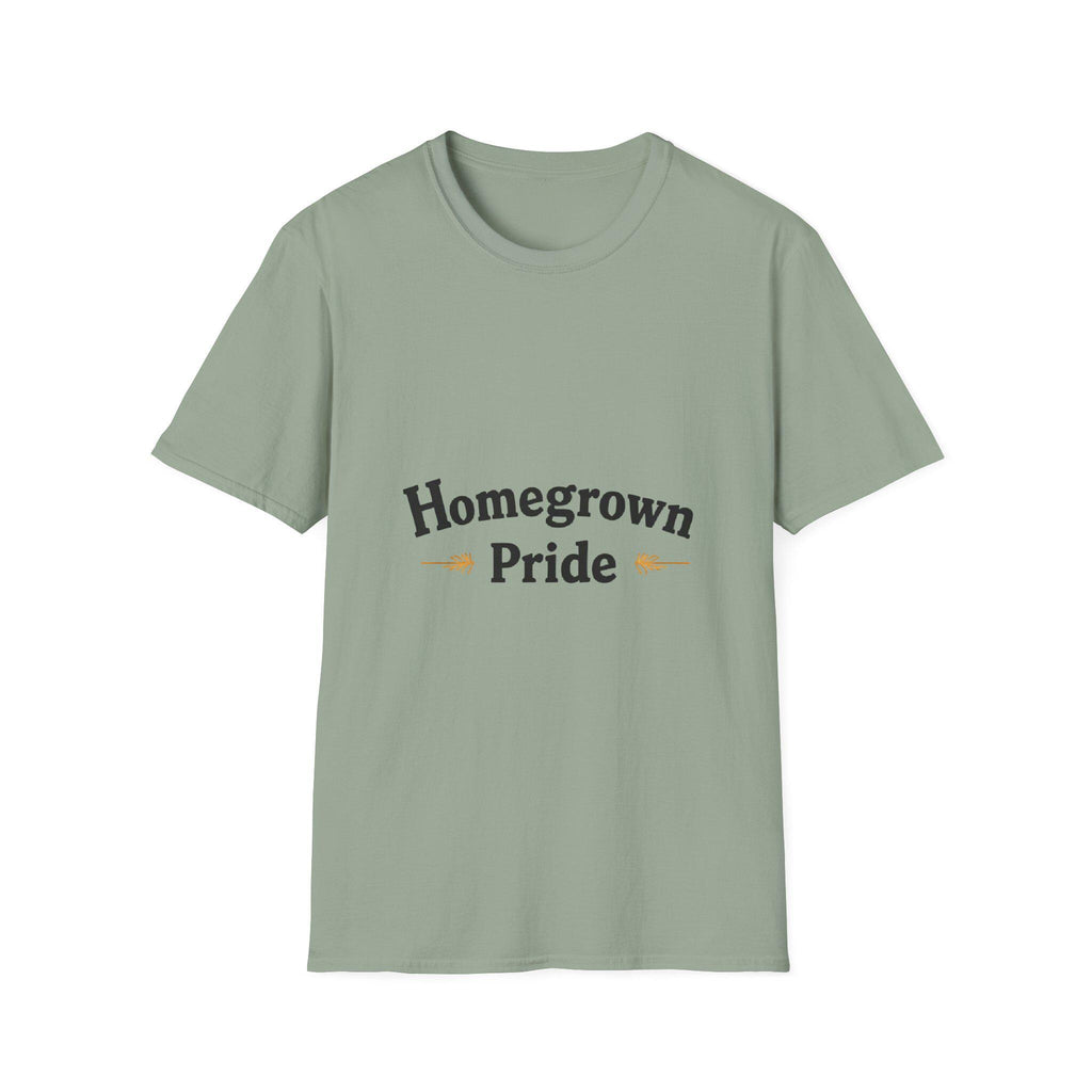 Homegrown Pride T-Shirt Soft Cotton Unisex Tee for Gardeners
