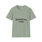 Homegrown Pride T-Shirt Soft Cotton Unisex Tee for Gardeners