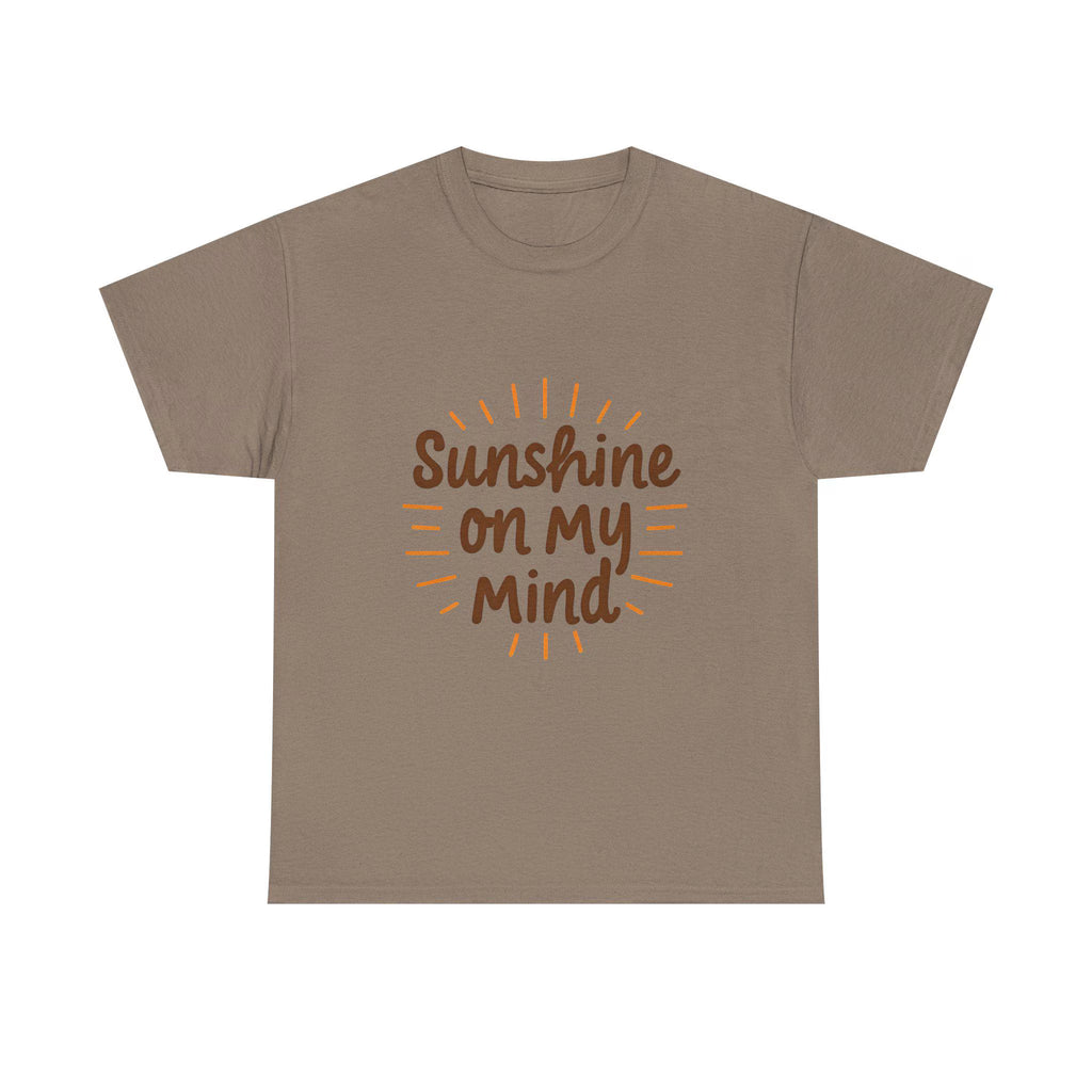 Sunshine on My Mind Tee - Unisex Heavy Cotton - Sunny Vibes