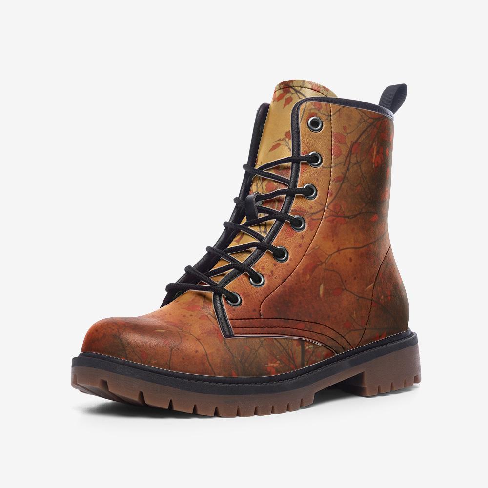 Falling For Fall Vegan Leather Boots