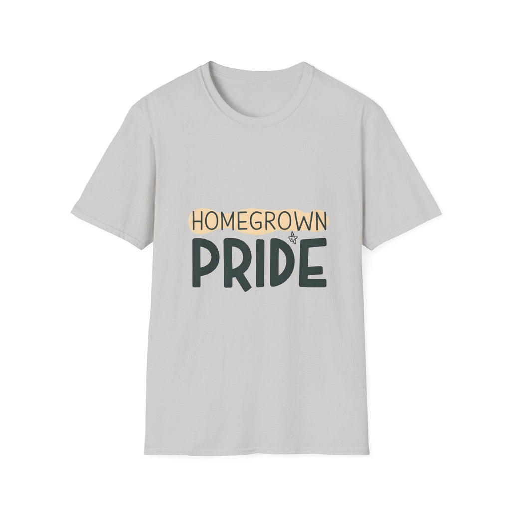 Homegrown Pride T-Shirt Softstyle Cotton Tee for Gardeners