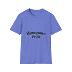 Homegrown Pride T-Shirt Soft Cotton Unisex Tee for Gardeners