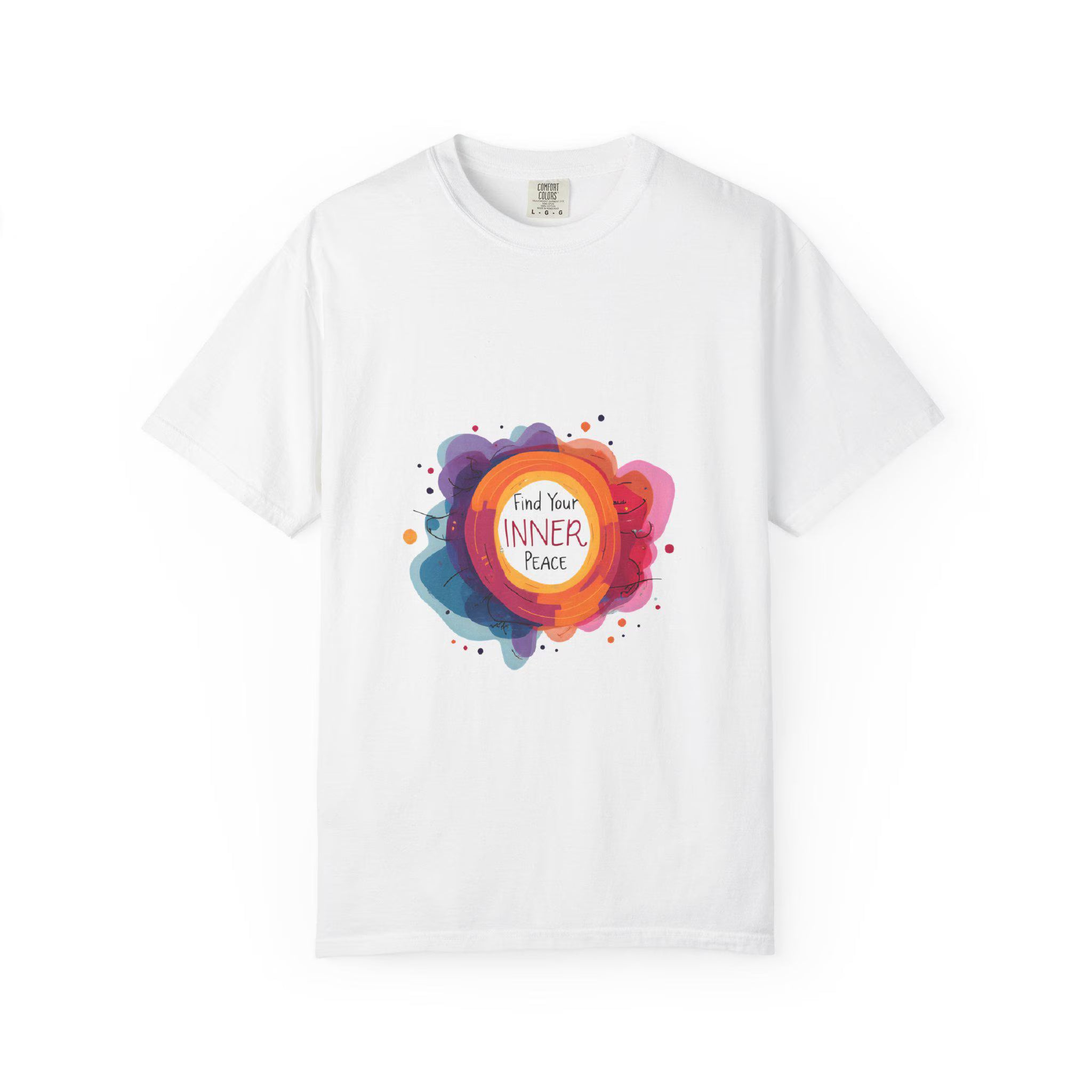 Find Your Inner Peace T-Shirt Unisex Garment-Dyed Comfort Colors Tee