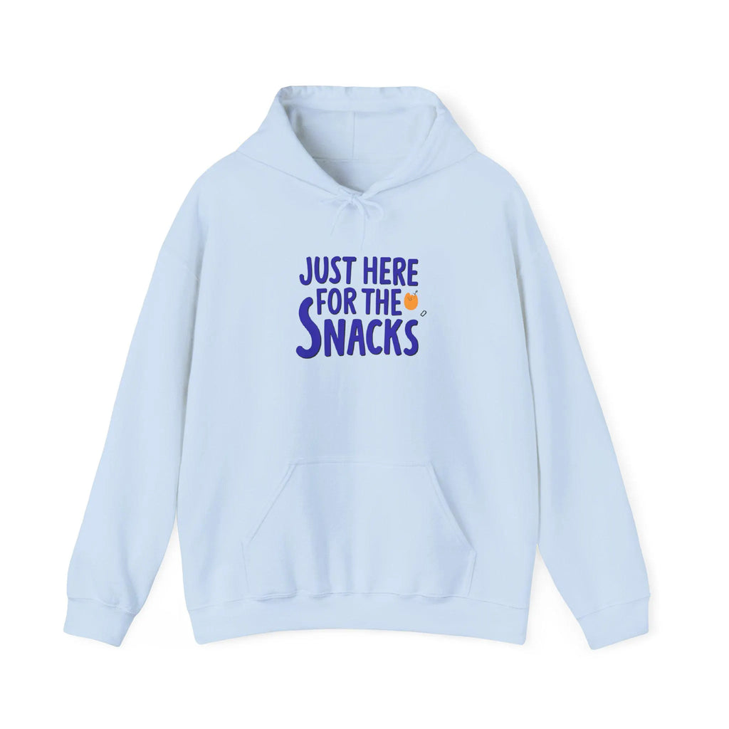 Just Here for the Snacks Hoodie Unisex Food Lover