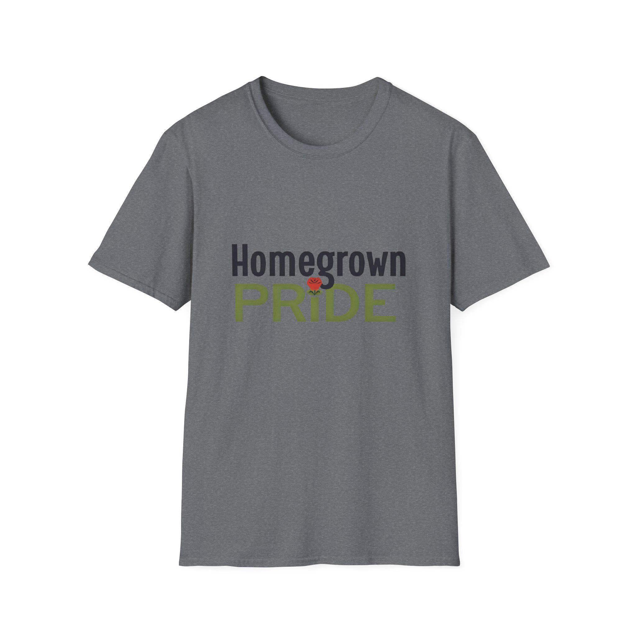 Homegrown Pride Unisex T-Shirt Soft Cotton Comfort Tee