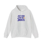 Just Here for the Snacks Hoodie Unisex Food Lover