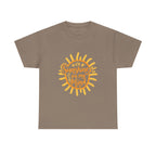 Sunshine on My Mind Graphic Tee Unisex Heavy Cotton Summer Shirt