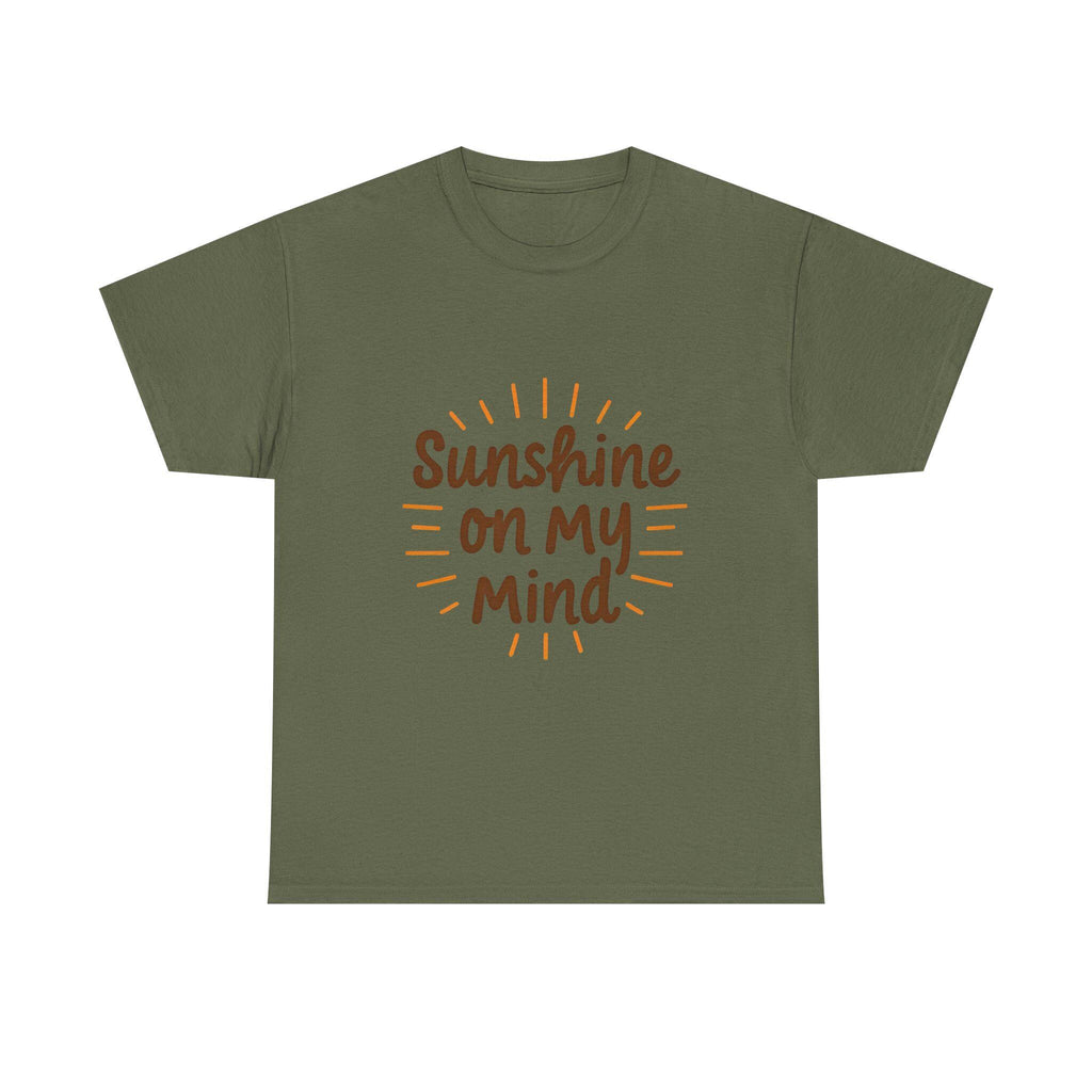 Sunshine on My Mind Tee - Unisex Heavy Cotton - Sunny Vibes