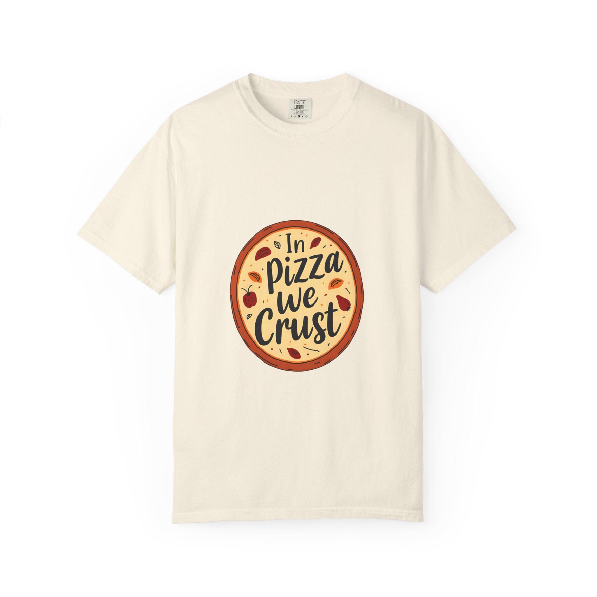 Pizza Lover Unisex T-Shirt Garment-Dyed Comfort Colors Tee