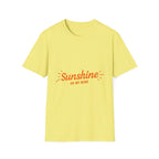 Sunshine On My Mind T-Shirt Summer Vibes Graphic Tee