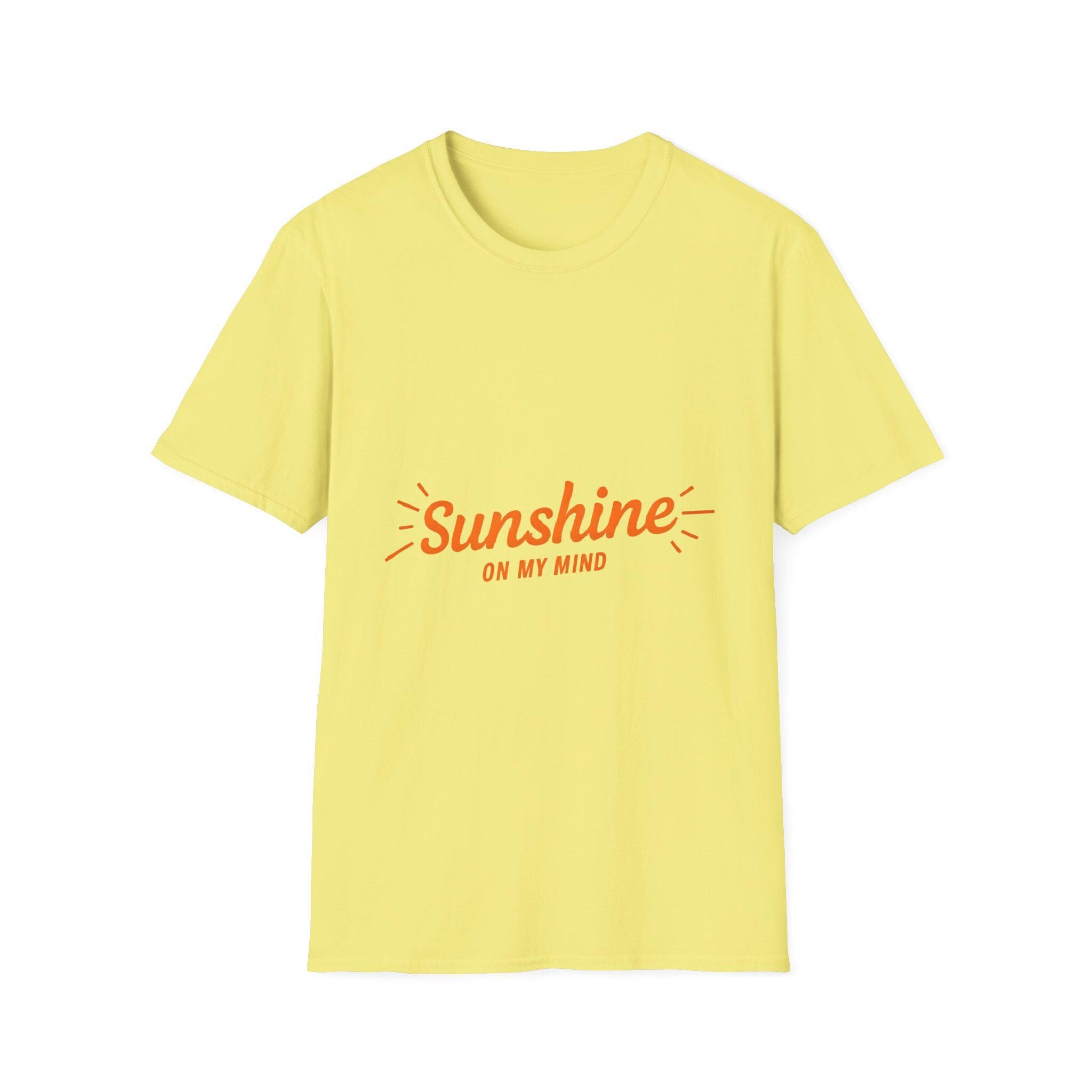 Sunshine On My Mind T-Shirt Summer Vibes Graphic Tee