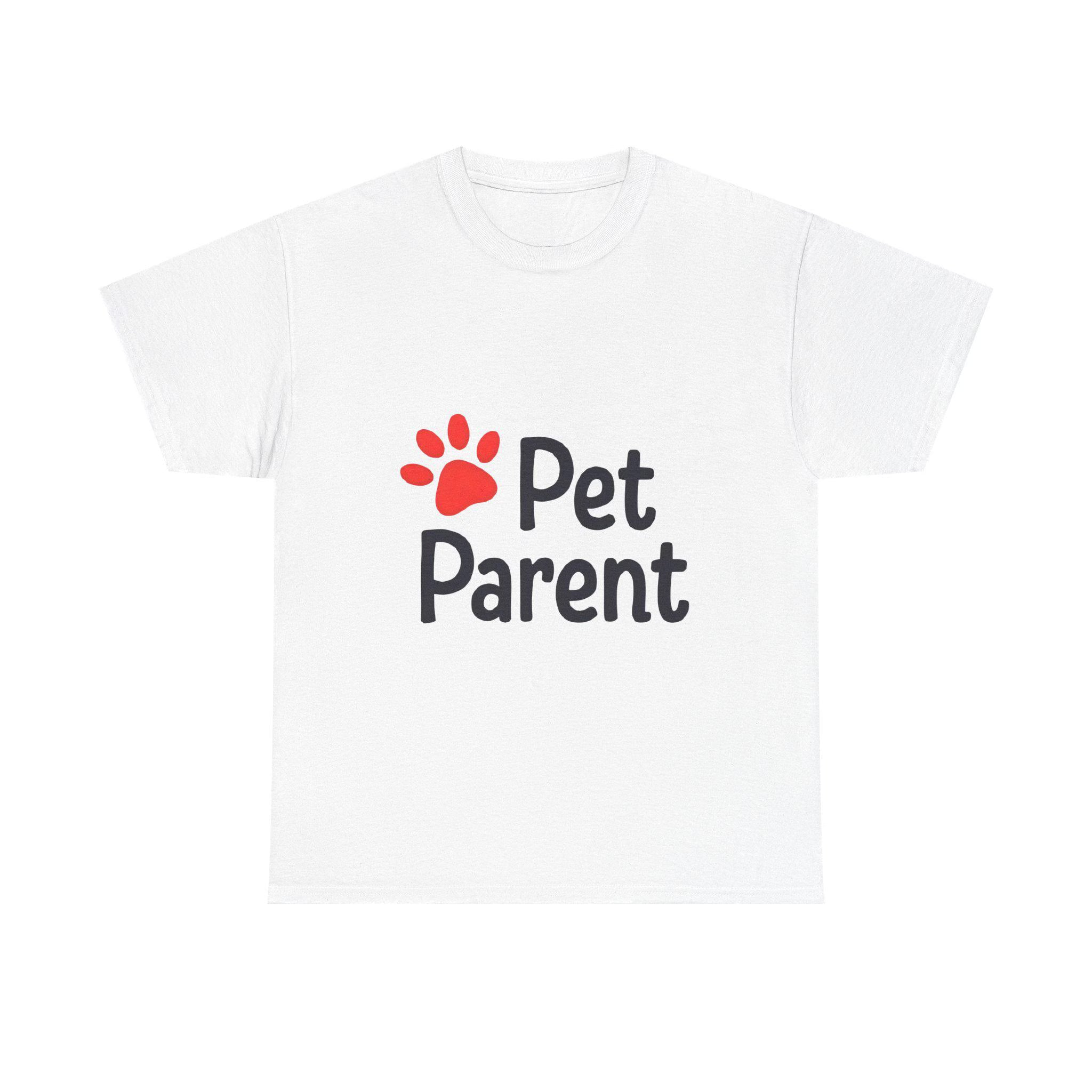 Pet Parent Heavy Cotton Tee Animal Lover Gift